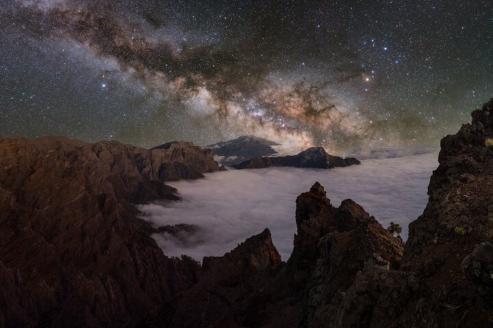 Stjärnskådning privat tur på Roque De Los Muchachos i La Palma