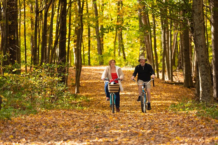Geführte Fahrradtour von Mackinac Island mit malerischem Blick