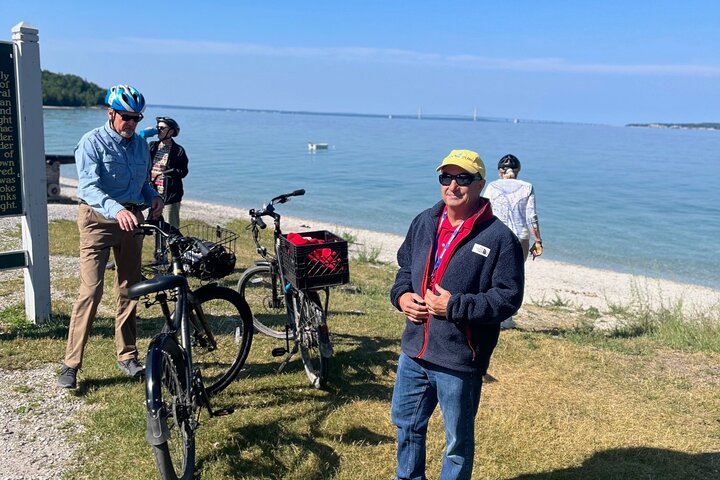 Geführte Fahrradtour von Mackinac Island mit malerischem Blick