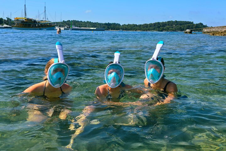 Rovinj fantastisk kajak tur-fri drikke & snorkling & spring & billeder