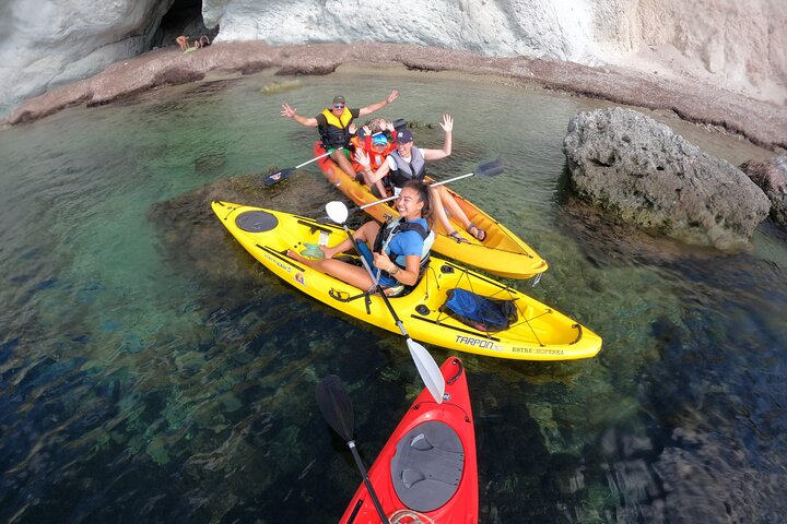 Tour in kayak e snorkeling per famiglie a San Jose Cabo de Gata