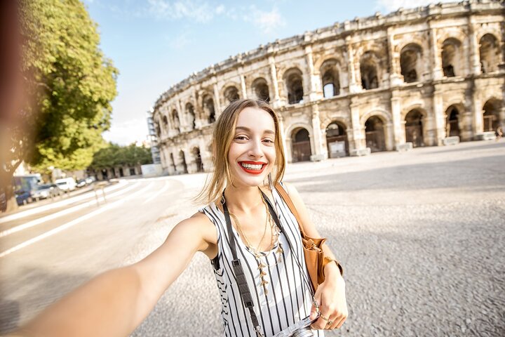 Nimes : Eintrittskarte für die antike römische Arena und Audiotour durch die Altstadt