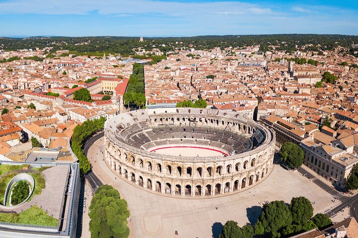 Nimes : Eintrittskarte für die antike römische Arena und Audiotour durch die Altstadt