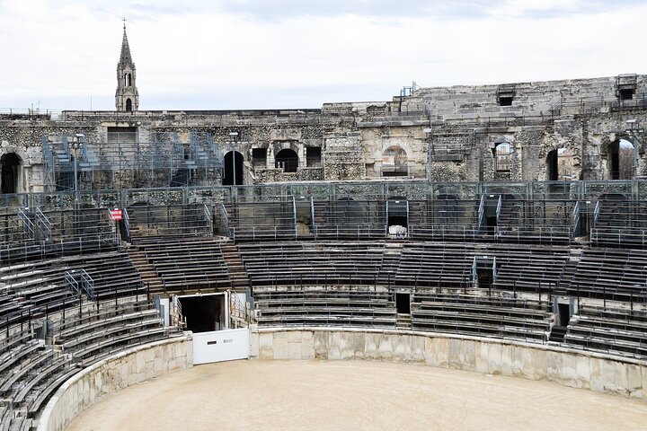 Nimes : Eintrittskarte für die antike römische Arena und Audiotour durch die Altstadt