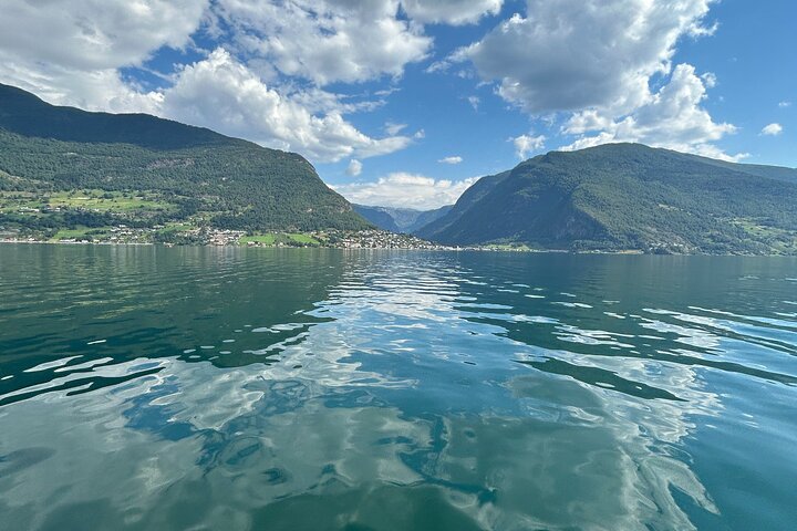Visite guidée de Viking Village, croisière Nærøyfjorden & Flåm Railway