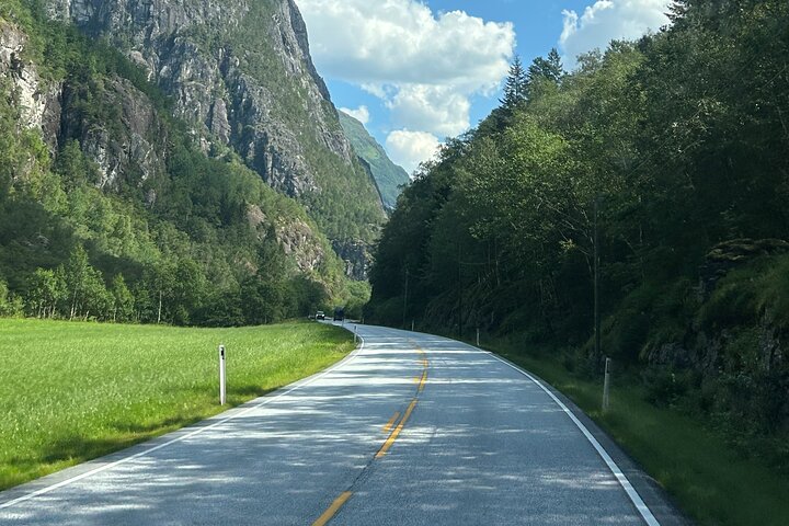 Visite guidée de Viking Village, croisière Nærøyfjorden & Flåm Railway