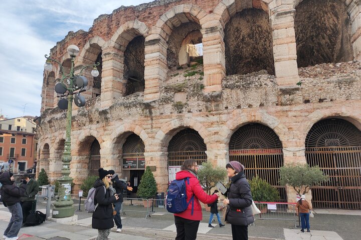 Verona: Tur med arena, kabelbil og valgfrie Juliet billetter