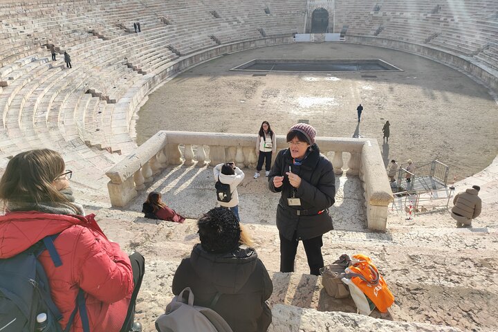 Verona: Tur med arena, kabelbil og valgfrie Juliet billetter