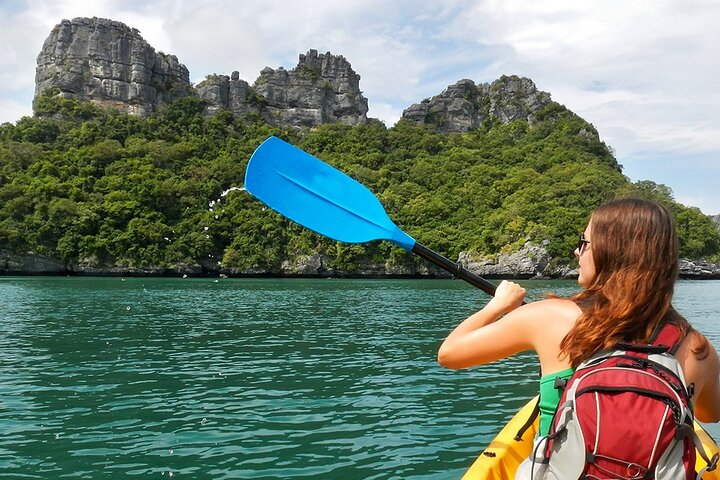 Vang Vieng Kajakpaddling, Zipline, Tham Chang Cave och Water Cave