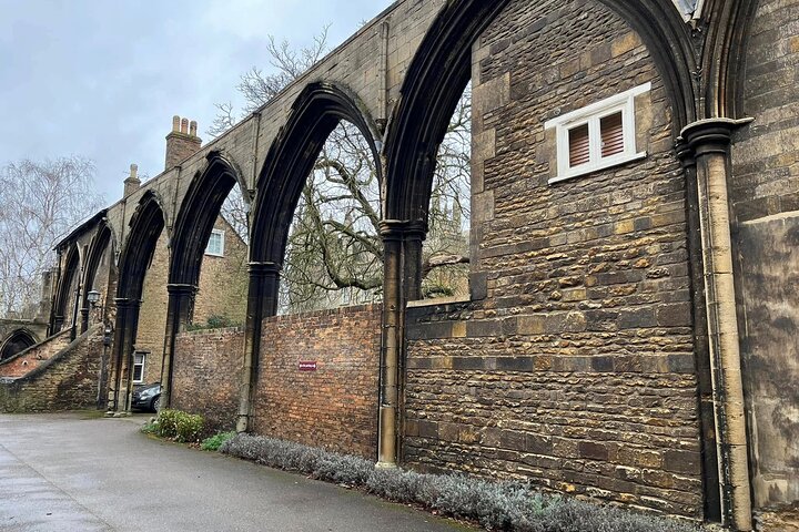 Peterborough Cathedral en de oude stad Privéwandeling