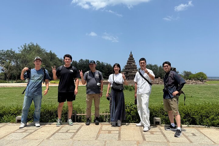 Bäst rankad dagsutflykt till Mahabalipuram och Pondicherry med Guide Lunch