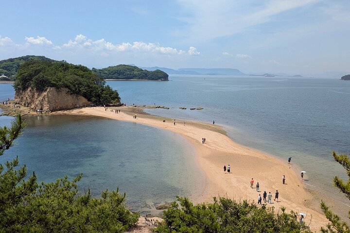 Tour en E-Bike de día completo por Shodoshima : Angel Road & Rice Terraces