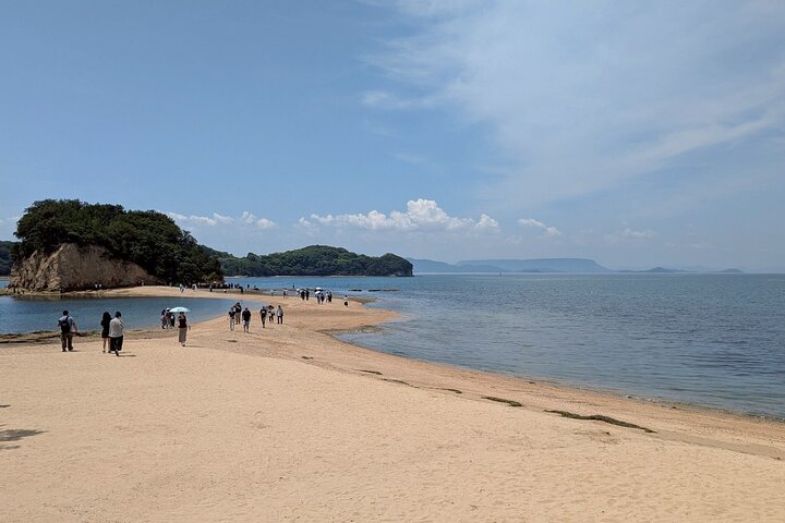 Tour en E-Bike de día completo por Shodoshima : Angel Road & Rice Terraces