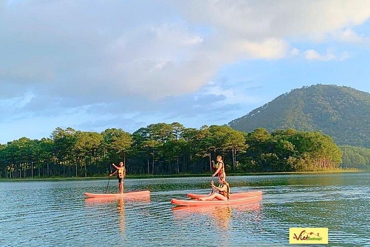 Dalat: Trekking Pinhatt & Sup / Kayaking Tour em Tuyen Lam Lake