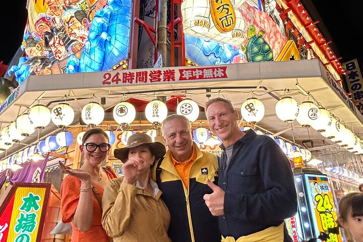Osaka Street Food Tour: 18 Gerichte & 3 Getränke in 4 Lokalen