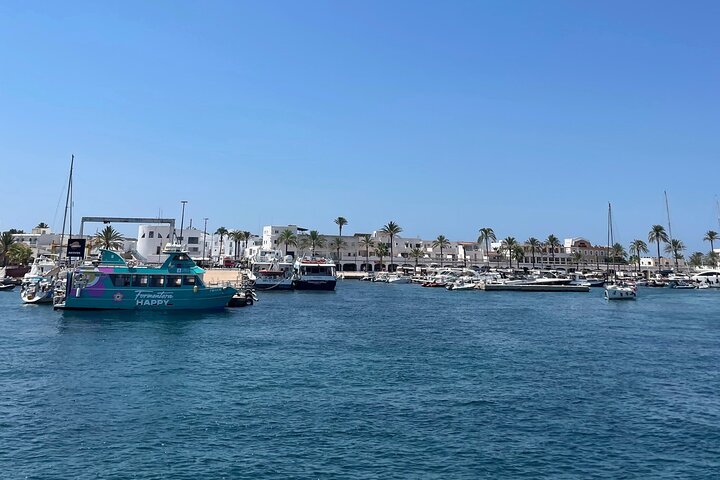 Ibiza til Formentera Cruise med snorkling, paella og åben bar