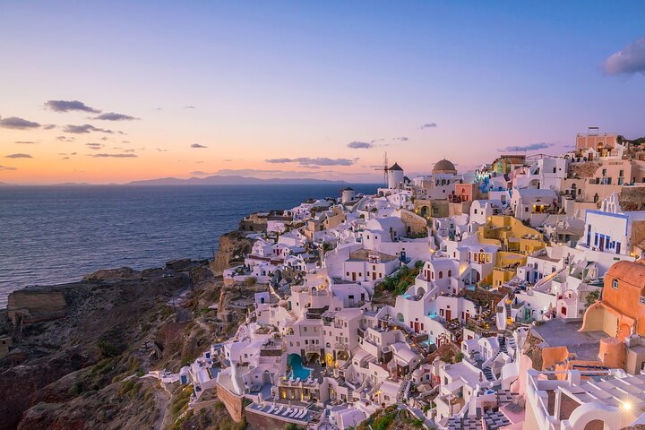 Coucher de soleil à Santorin - Visite des vues les plus époustouflantes de l'île