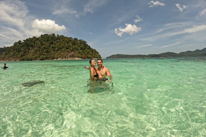 Snorkeling Program AB with longtail boat