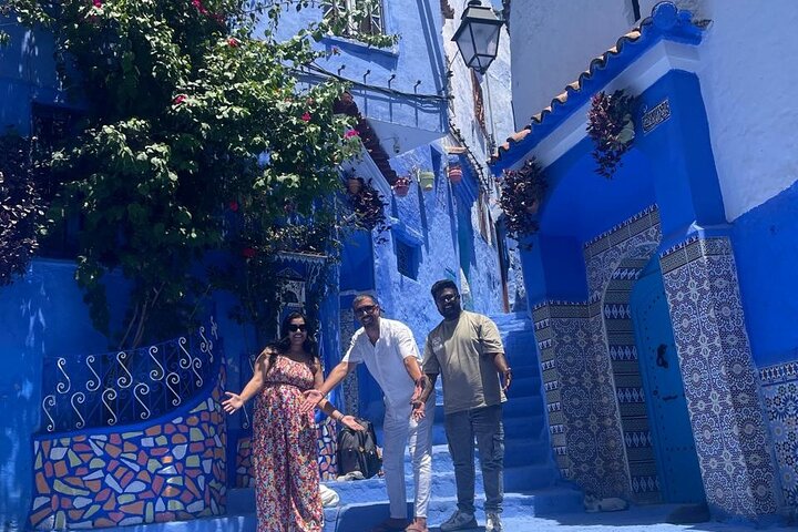 Heldags guidad tur från Rabat till Chefchaouen ikoniska blå staden