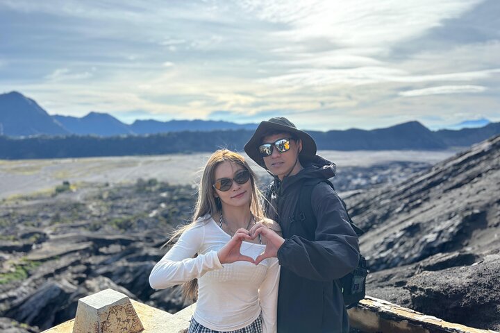 1-dagers Bromo privat dagstur med Madakaripura-fossen
