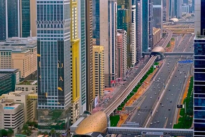 Dubai stadsrundtur från Ras al khaimah med Hotal Pick & Drop
