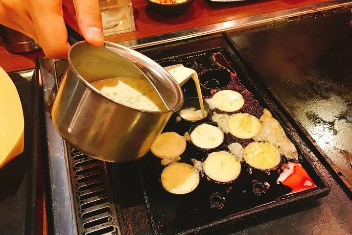 Osaka Street Food Tour: 18 Gerichte & 3 Getränke in 4 Lokalen