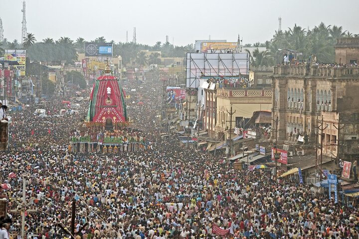 Calcutta à Bhubaneshwar via la réserve de tigres et la forêt de mangroves