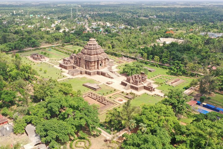 Calcutta à Bhubaneshwar via la réserve de tigres et la forêt de mangroves