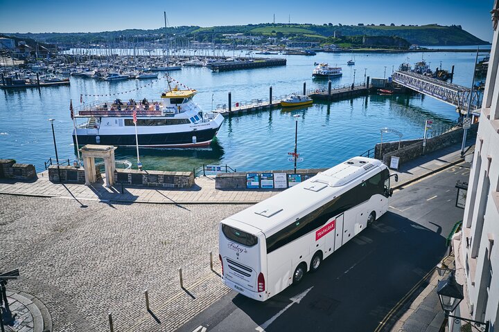 Croisière panoramique dans le port de Plymouth avec commentaires