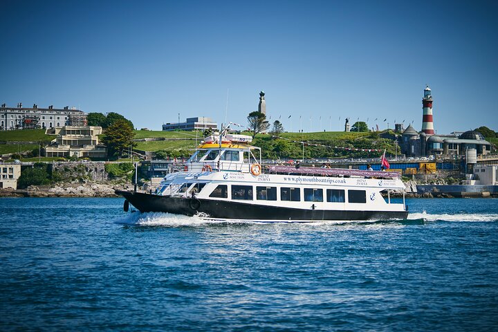 Croisière panoramique dans le port de Plymouth avec commentaires