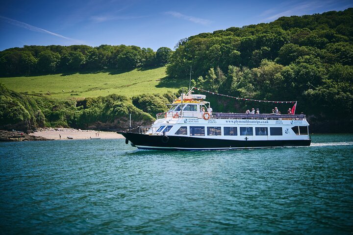 Croisière panoramique dans le port de Plymouth avec commentaires