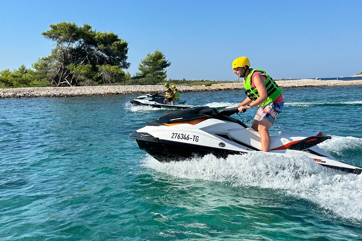 Trogir : Safari en moto acuática con snorkel y laguna azul