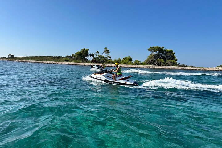 Trogir : Safari en moto acuática con snorkel y laguna azul