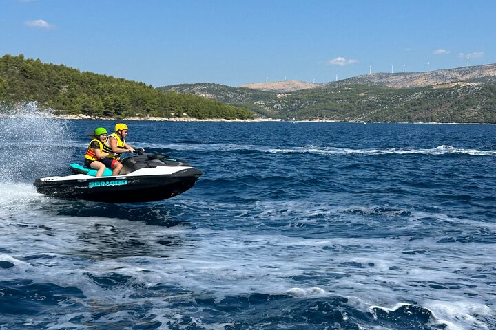 Trogir : Safari en moto acuática con snorkel y laguna azul