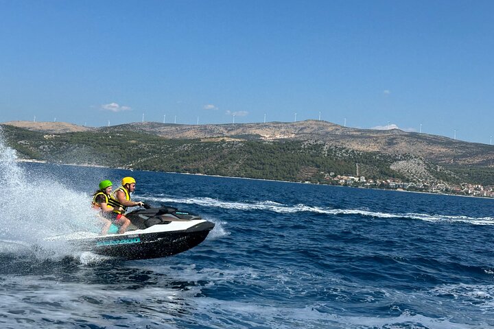 Trogir : Safari en moto acuática con snorkel y laguna azul