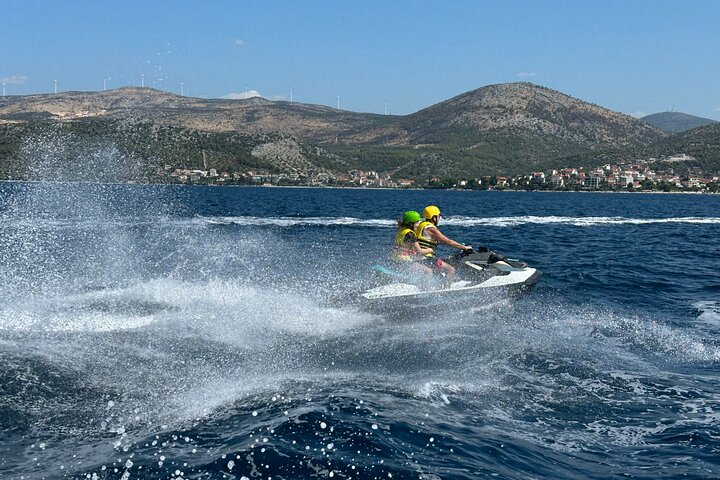 Trogir : Safari en moto acuática con snorkel y laguna azul