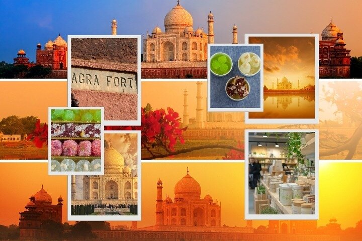 Excursion privée au lever du soleil Taj Mahal et Agra au départ de Delhi