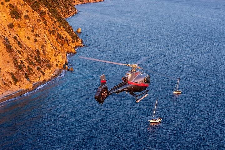 Helikoptertransfer: Catalina Island nach Long Beach
