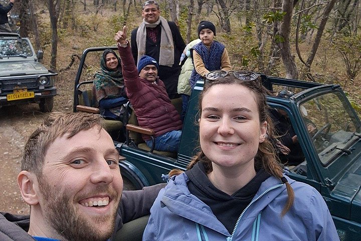 Ranthambore - Deling Tiger Safari i Canter 20 seter kjøretøy