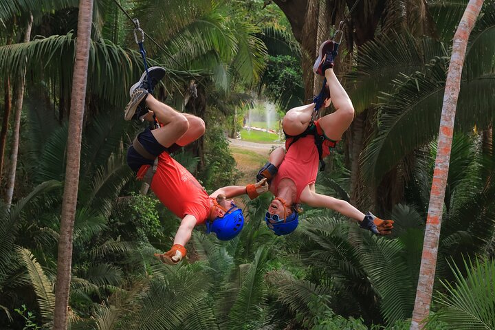 Experiência de passeio de arvorismo em Sayulita, Nuevo Nayarit.