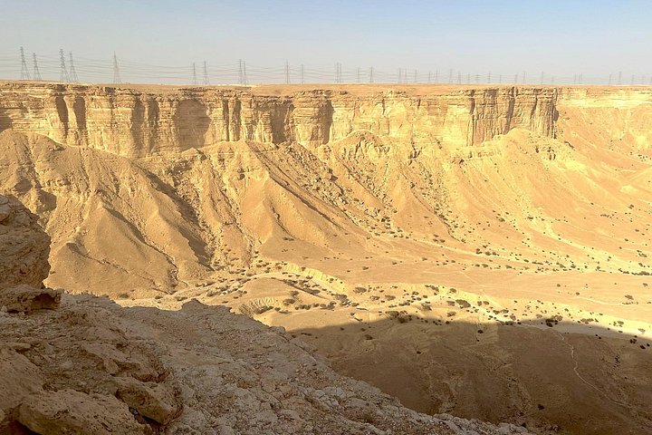 Kort 3 - Hour Second Edge of the World Tour: Darb Al-Manjour Trail