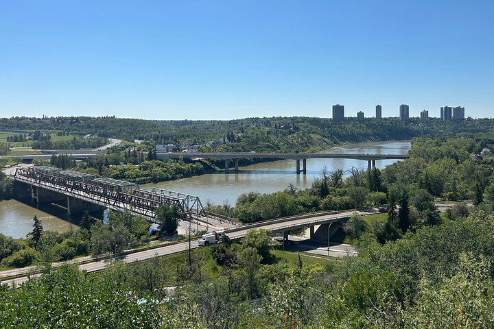 Edmonton City Highlights Tour de bicicleta de 3 horas, upgrade de bicicleta elétrica disponível.