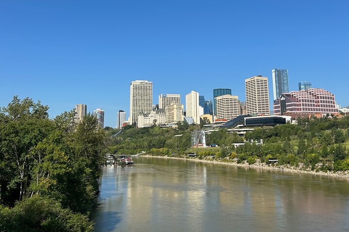 Edmonton City Highlights Tour de bicicleta de 3 horas, upgrade de bicicleta elétrica disponível.