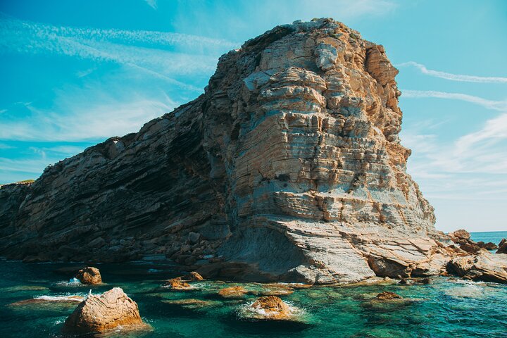 Ibiza strandhopcruise met paddleboards, drankjes en eten 6 uur