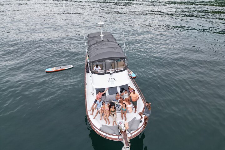 "KOKORUGA" Tour Privado en Barco con Comida,Bebida Libre,snórquel