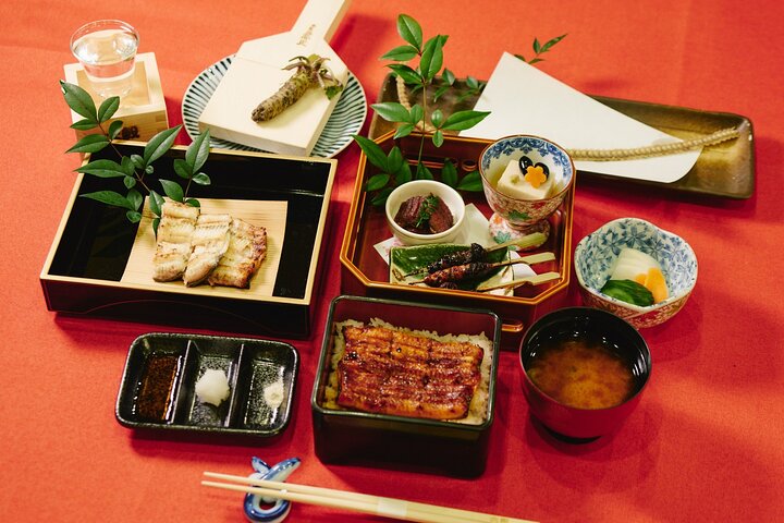 Cena Unagi Premium con dimostrazione di chef dal vivo vicino a Tokyo