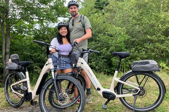 Alquiler de bicicletas eléctricas especializadas Premium del Parque Nacional de Acadia