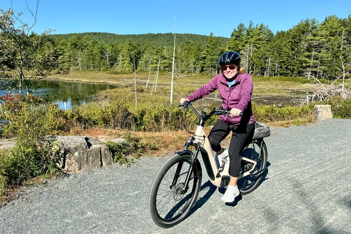 Alquiler de bicicletas eléctricas especializadas Premium del Parque Nacional de Acadia