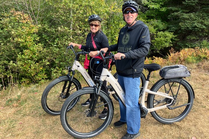 Alquiler de bicicletas eléctricas especializadas Premium del Parque Nacional de Acadia