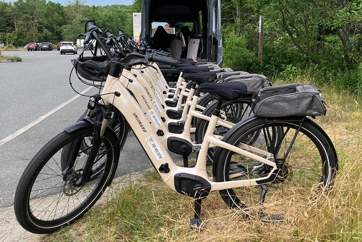 Alquiler de bicicletas eléctricas especializadas Premium del Parque Nacional de Acadia